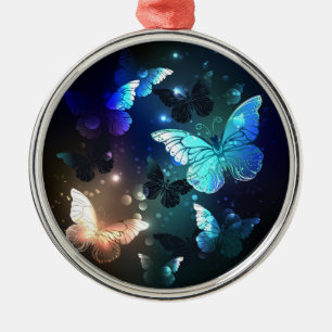 Schmetterling Ornament Aus Metall