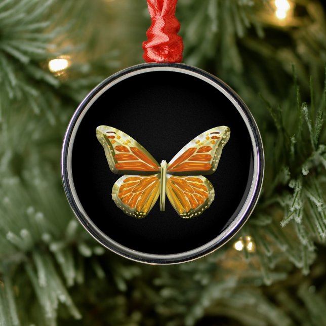 Schmetterling Ornament Aus Metall (Baum)