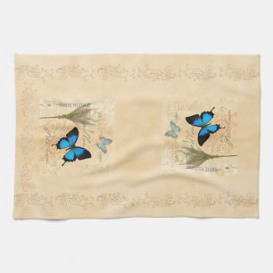 Schmetterling Papillon Küchentuch - Desert Bloom