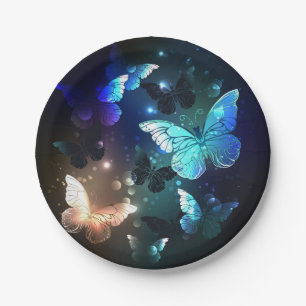 Schmetterling Pappteller