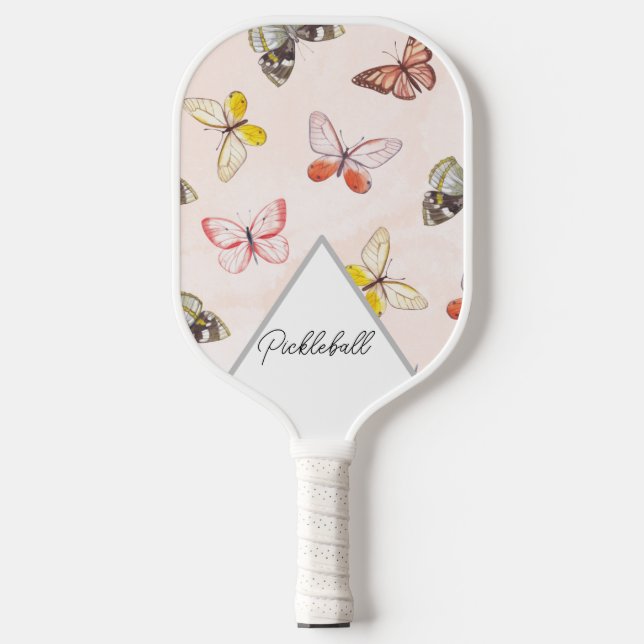 Schmetterling Pickleball Schläger (Vorderseite)