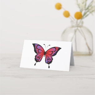 Schmetterling Platzkarte