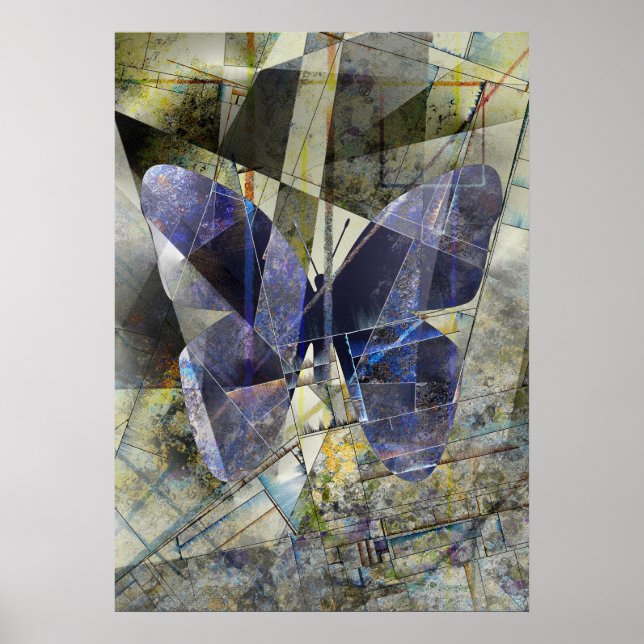 Schmetterling Poster (Vorne)
