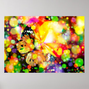 Schmetterling Poster