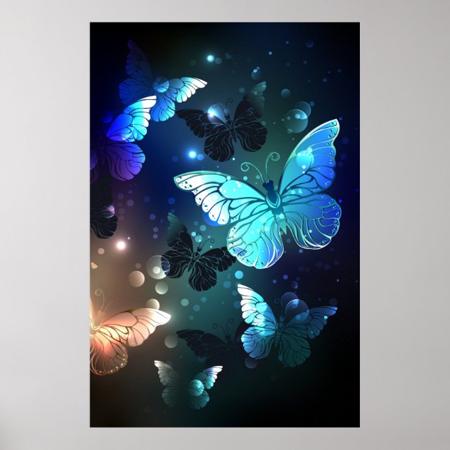 Schmetterling Poster (Vorne)