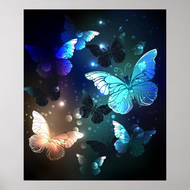 Schmetterling Poster (Vorne)