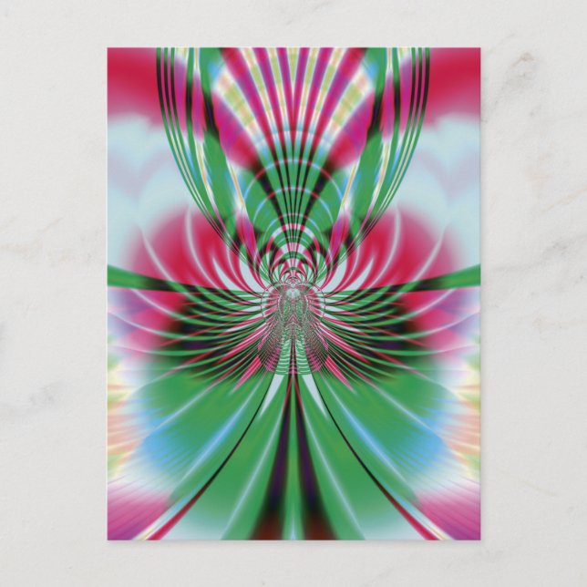 Schmetterling Postkarte (Vorderseite)