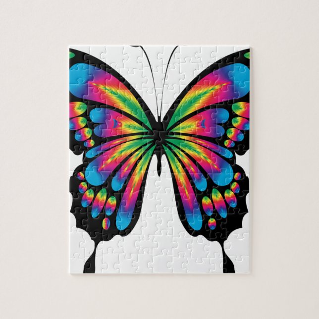 Schmetterling Puzzle (Vertikal)