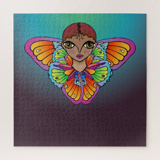 Schmetterling Puzzle (Vertikal)
