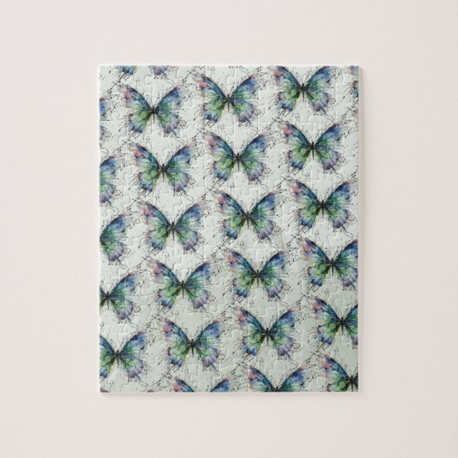Schmetterling Puzzle (Vertikal)