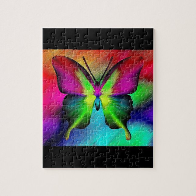 Schmetterling Puzzle (Vertikal)