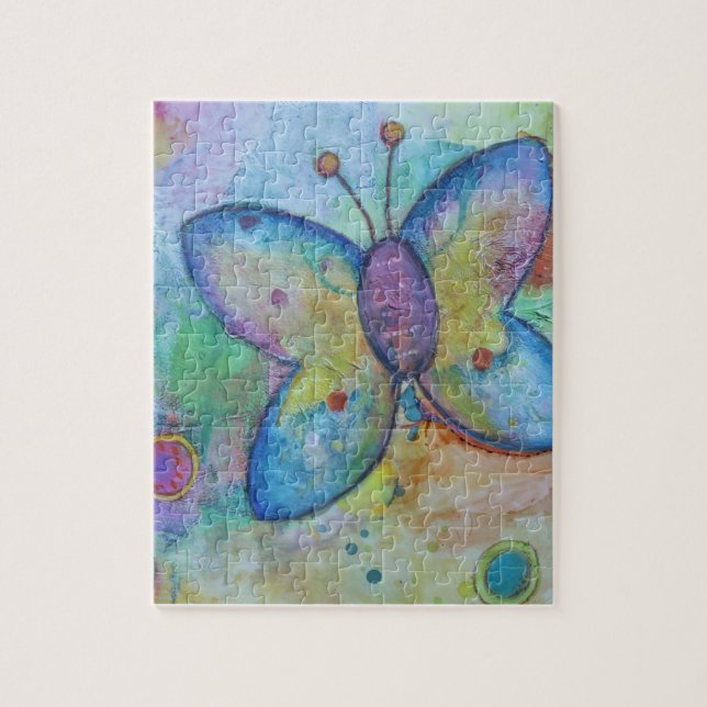 Schmetterling Puzzle (Vertikal)