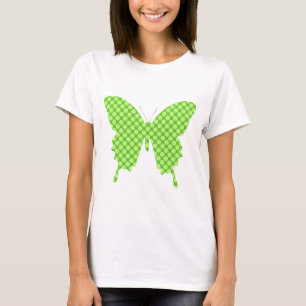 Schmetterling, Retro-Punkte, Schattierungen von Li T-Shirt