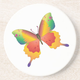 Schmetterling Sandstein Untersetzer