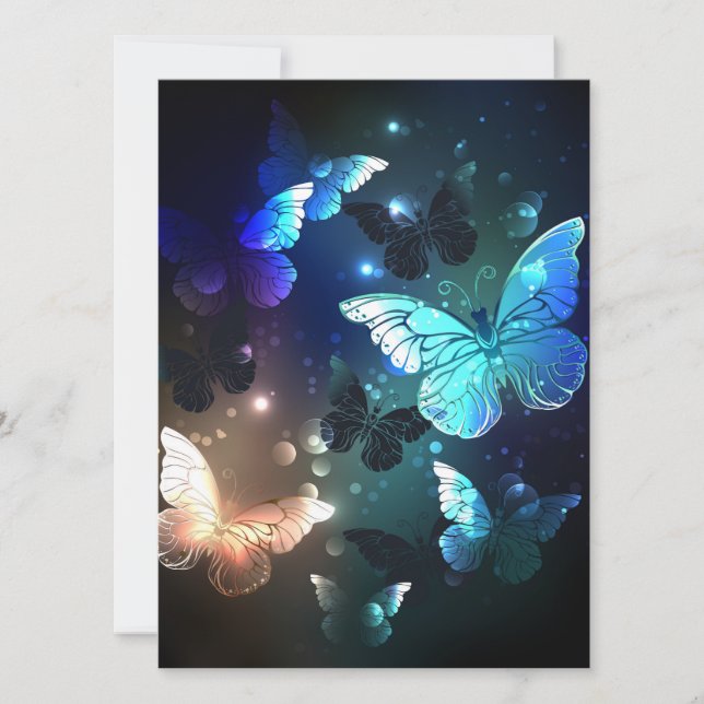 Schmetterling Save The Date (Vorderseite)