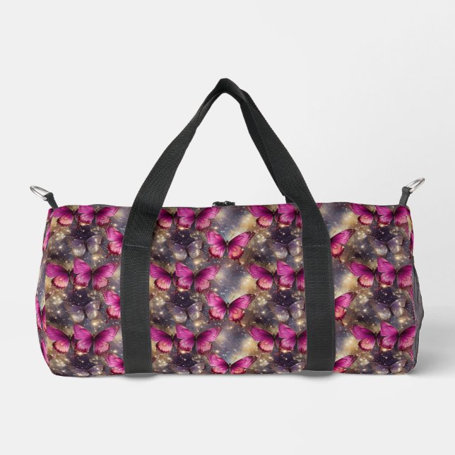 Schmetterling Schimmer Duffle Bag (Vorderseite)