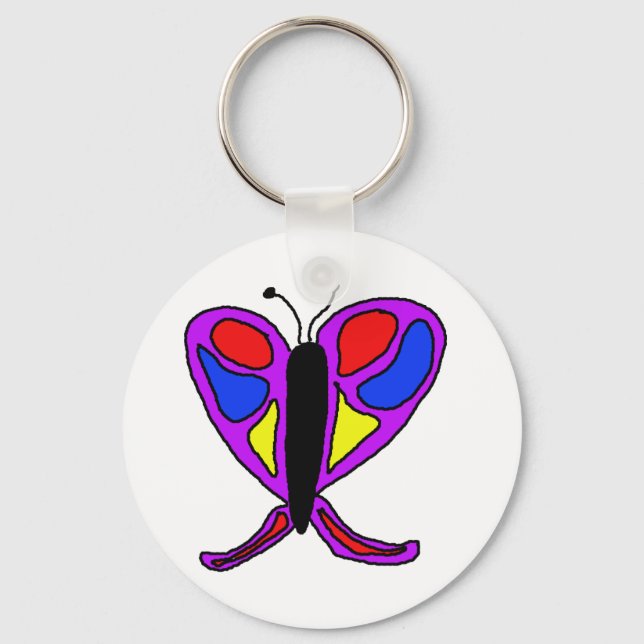 Schmetterling Schlüsselanhänger (Vorderseite)