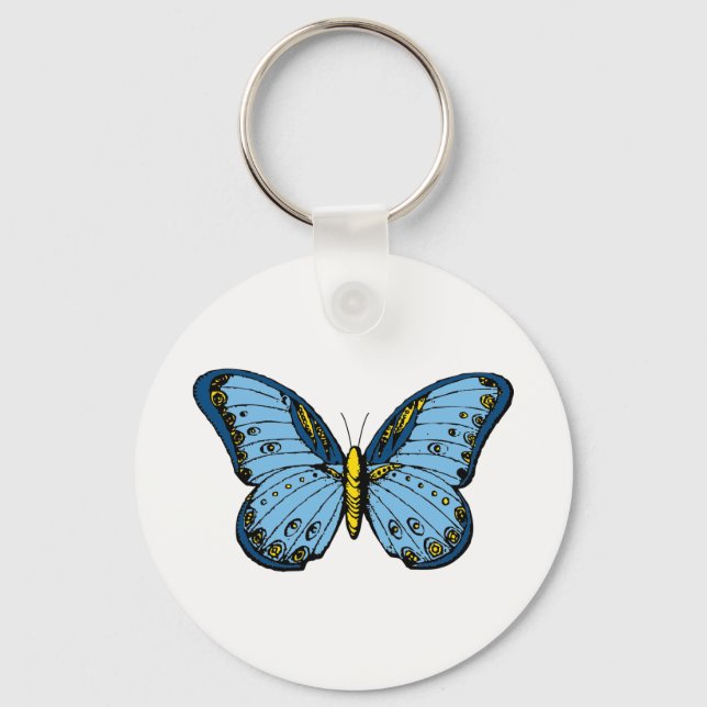 Schmetterling Schlüsselanhänger (Vorderseite)