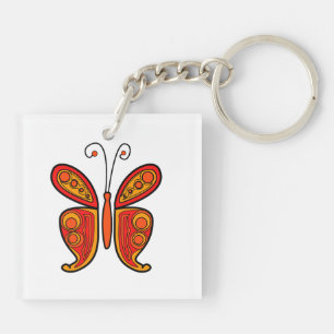Schmetterling Schlüsselanhänger