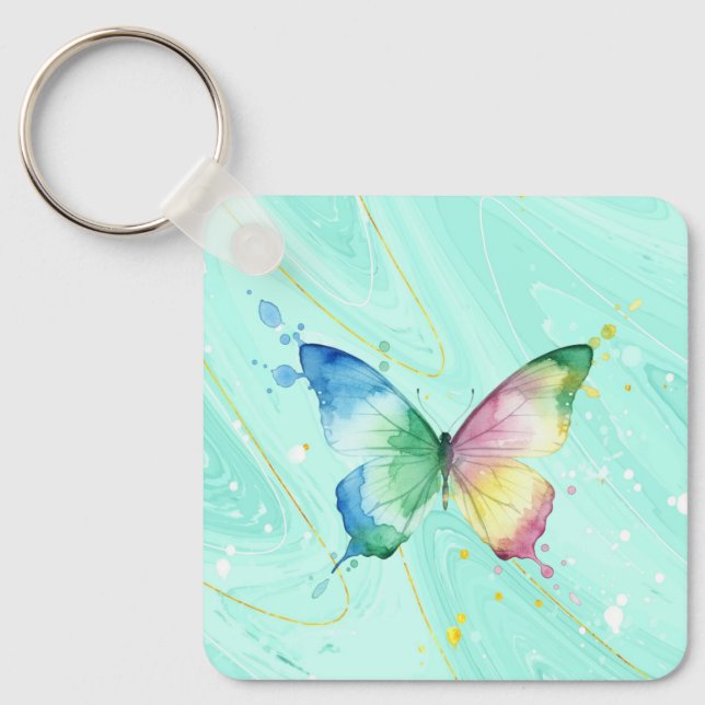 Schmetterling Schlüsselanhänger (Vorderseite)