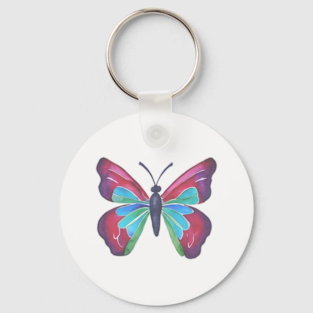 Schmetterling Schlüsselanhänger (Vorderseite)