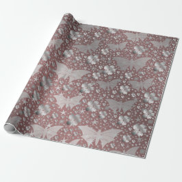 Schmetterling, Schmetterlinge, farbenfroh, glänzen Geschenkpapier