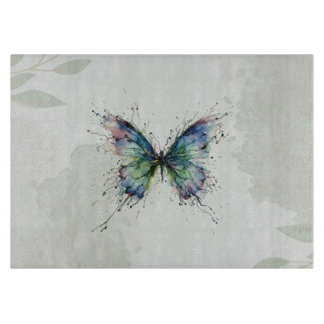 Schmetterling Schneidebrett (Vorderseite)