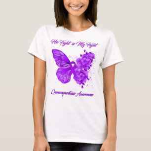 Schmetterling Sein Kampf ist mein Kampf Craniosyno T-Shirt