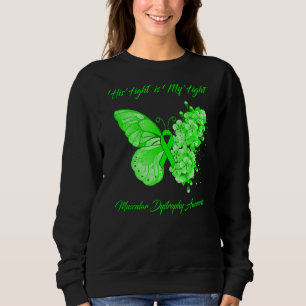 Schmetterling sein Kampf ist mein Kampf gegen Musk Sweatshirt
