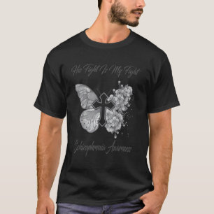 Schmetterling sein Kampf ist mein Kampf gegen Schi T-Shirt