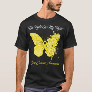Schmetterling sein Kampf ist mein Kampf Knochenkre T-Shirt