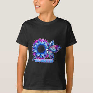 Schmetterling Semikolon zur Sensibilisierung für S T-Shirt