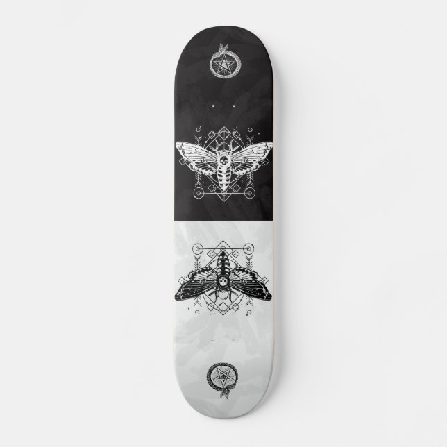 Schmetterling-Skateboards Skateboard (Vorderseite)