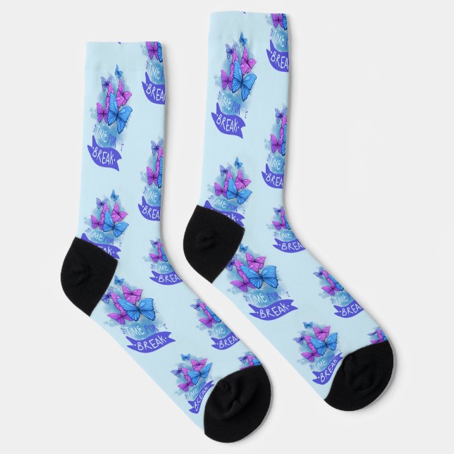 Schmetterling Socken (Rechts)