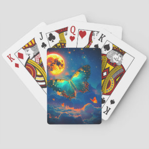 Schmetterling Spielkarten