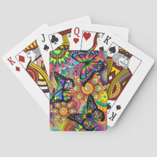 Schmetterling Spielkarten