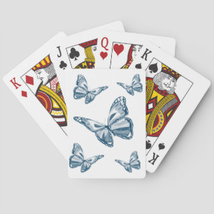 Schmetterling Spielkarten-Deck Spielkarten