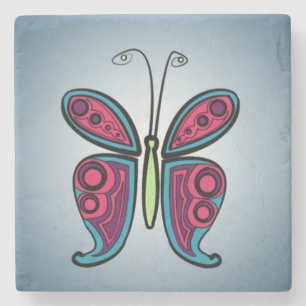 Schmetterling Steinuntersetzer