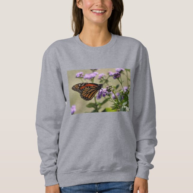 Schmetterling Sweatshirt (Vorderseite)