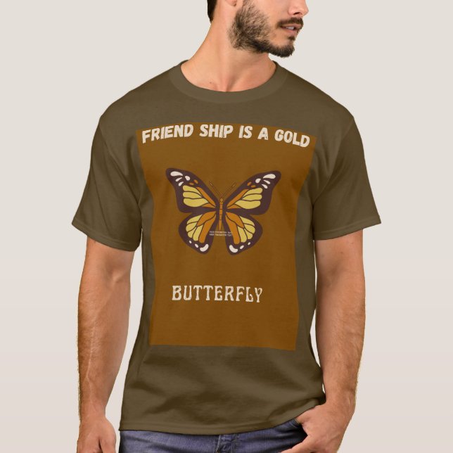 Schmetterling  T-Shirt (Vorderseite)