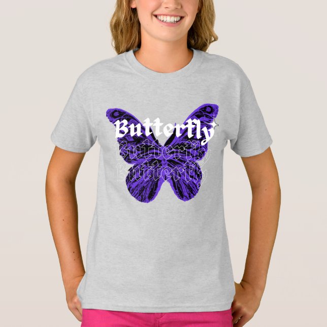 Schmetterling T-Shirt (Vorderseite)