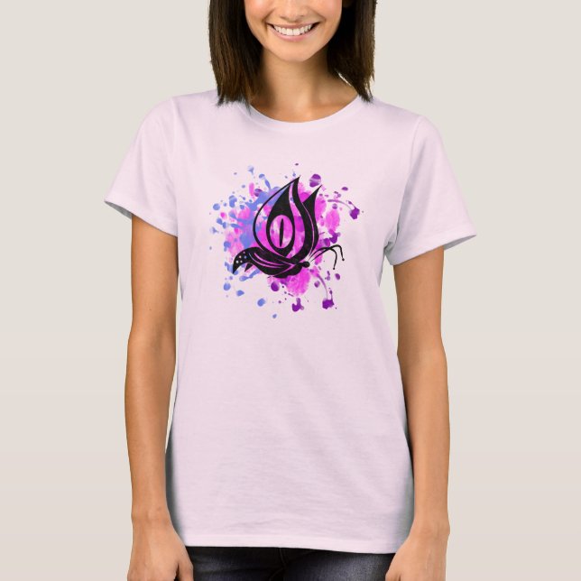Schmetterling-T - Shirt (Vorderseite)