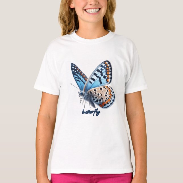 Schmetterling T-Shirt (Vorderseite)