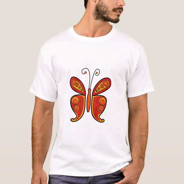 Schmetterling T-Shirt (Vorderseite)