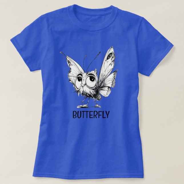 Schmetterling T-Shirt (Design vorne)