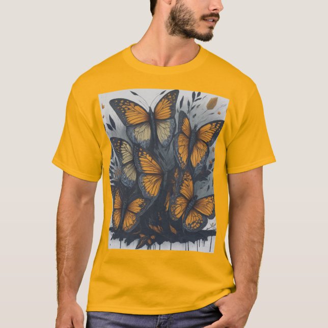 Schmetterling T-Shirt (Vorderseite)