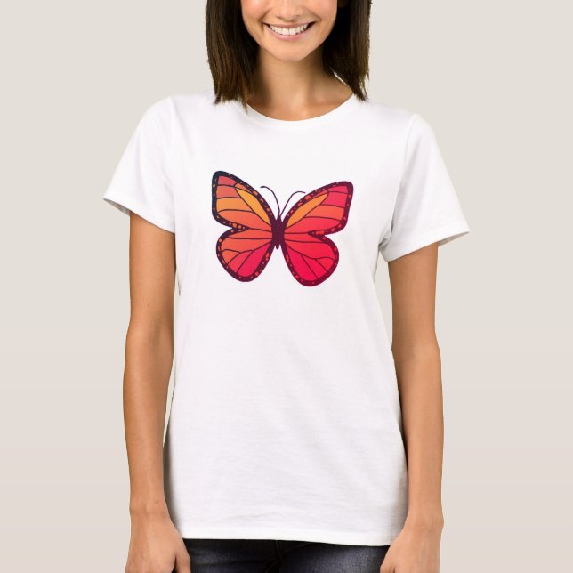 Schmetterling T-Shirt (Vorderseite)