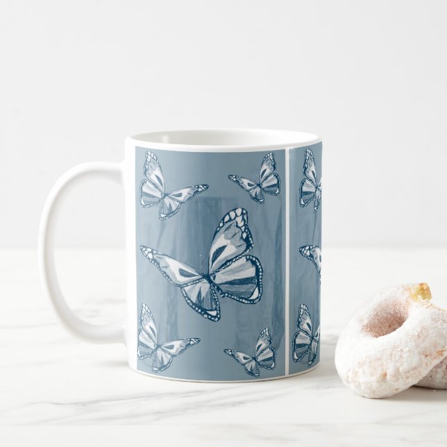 Schmetterling Tasse (Mit Donut)