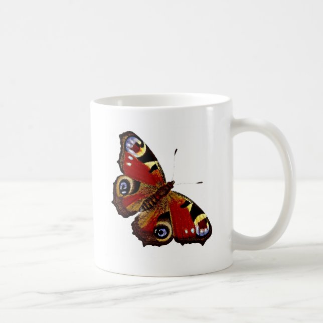 Schmetterling Tasse (Rechts)