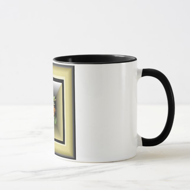 Schmetterling Tasse (Rechts)